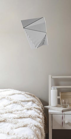 Wallreliefs black and white 4 (Abstract Sculpture)