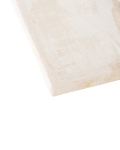 UNTITLED 0.13 – beeswax on linen, natural materials, ecologies, minimal/abstract