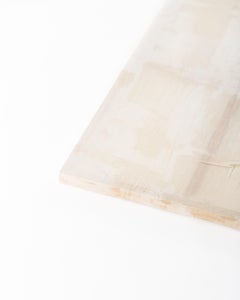 UNTITLED 0.6 – beeswax on linen, natural materials, ecologies, minimal/abstract