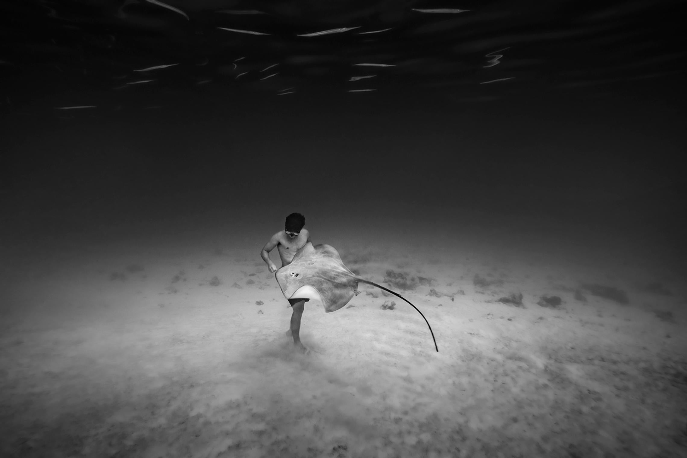 Cristina Mittermeier Black and White Photograph - Alone Together 