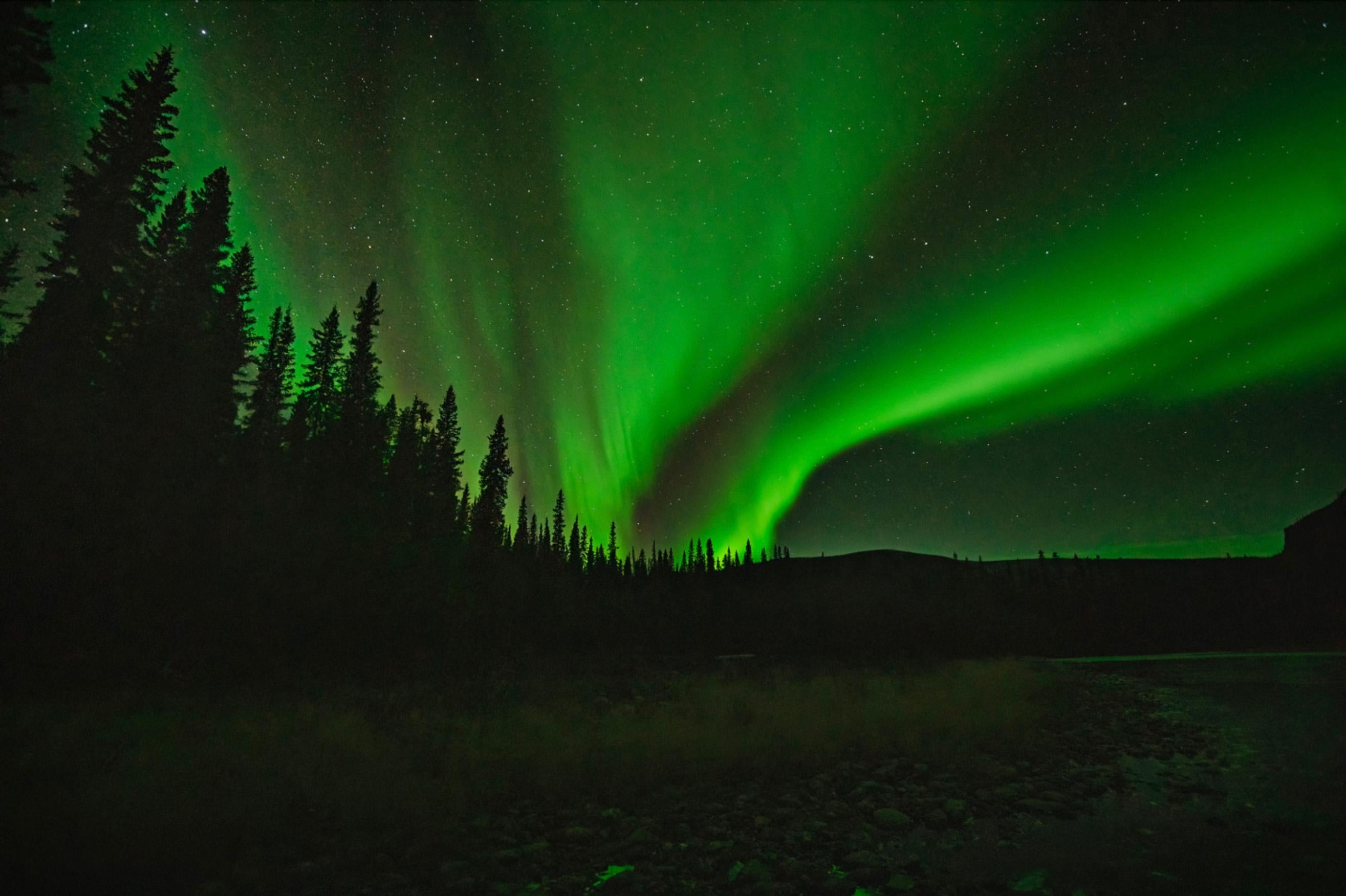 "Nordlichter" 
Yukon, Kanada, 2012

20 x 30 in / Auflage von 6 - $4,500

Auch verfügbar: 
32 x 48 Zoll / Auflage von 6 - $7.500
40 x 60 in / Auflage von 6 - $10,500
50 x 75 in / Auflage von 6 - $15,500

Die angegebenen Preise verstehen sich ohne