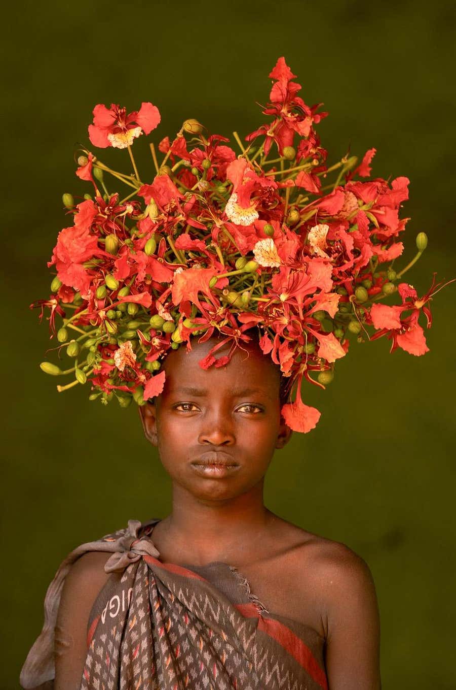 Wild Flowers In My Hair by Cristina Mittermeier