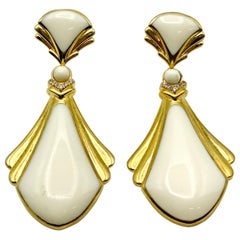 Cristina Sabatini Natural Gemstones & Gold Plated Silver Earrings