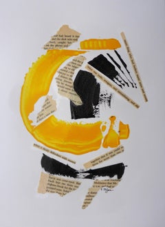 Intimidation, Mixed Media on Paper