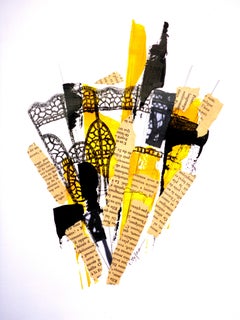 Mystery, Mixed Media on Paper