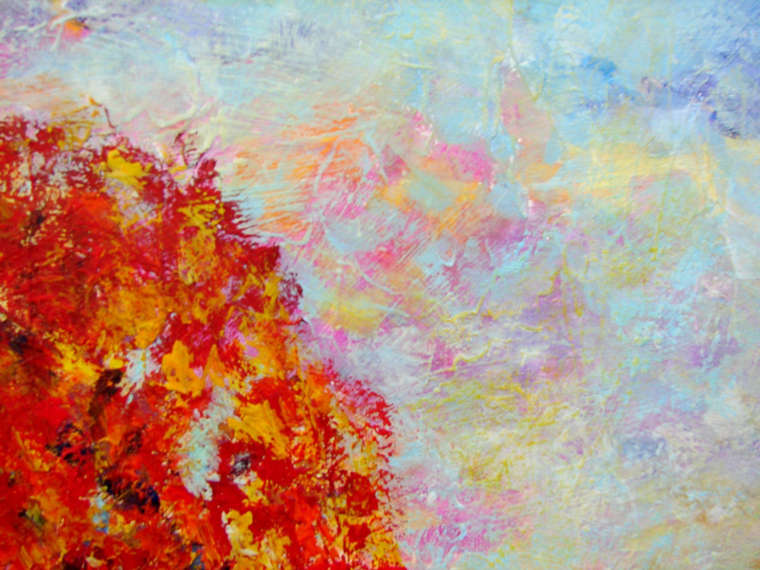 Autumn Whisper, Painting, Acrylic on Canvas For Sale 1