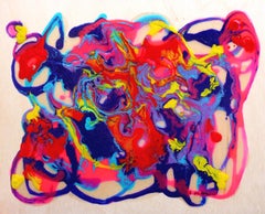 Joy of Life, Painting, Acrylic on Wood Panel