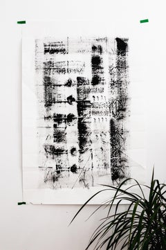 Gemälde, Acryl auf Papier, Mnemonic Codes 001