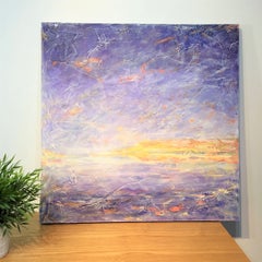 Paysage marin - Bliss, peinture, acrylique sur toile