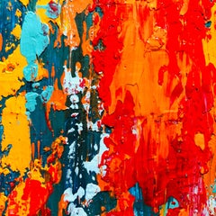 Contrasti stagionali, Pittura, Acrilico su tela