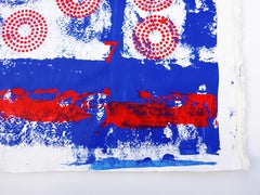 Seven - Blue Abstract, Painting, Acrylic on Canvas