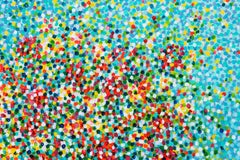 Vase with flowers, Painting, Acrylic on Canvas