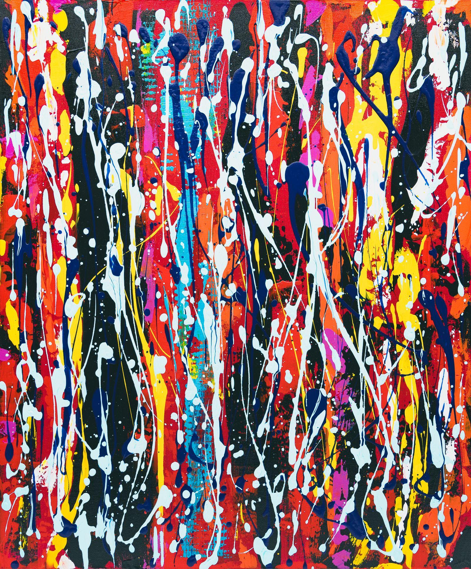 Viva la Fiesta, Gemälde, Acryl auf Leinwand