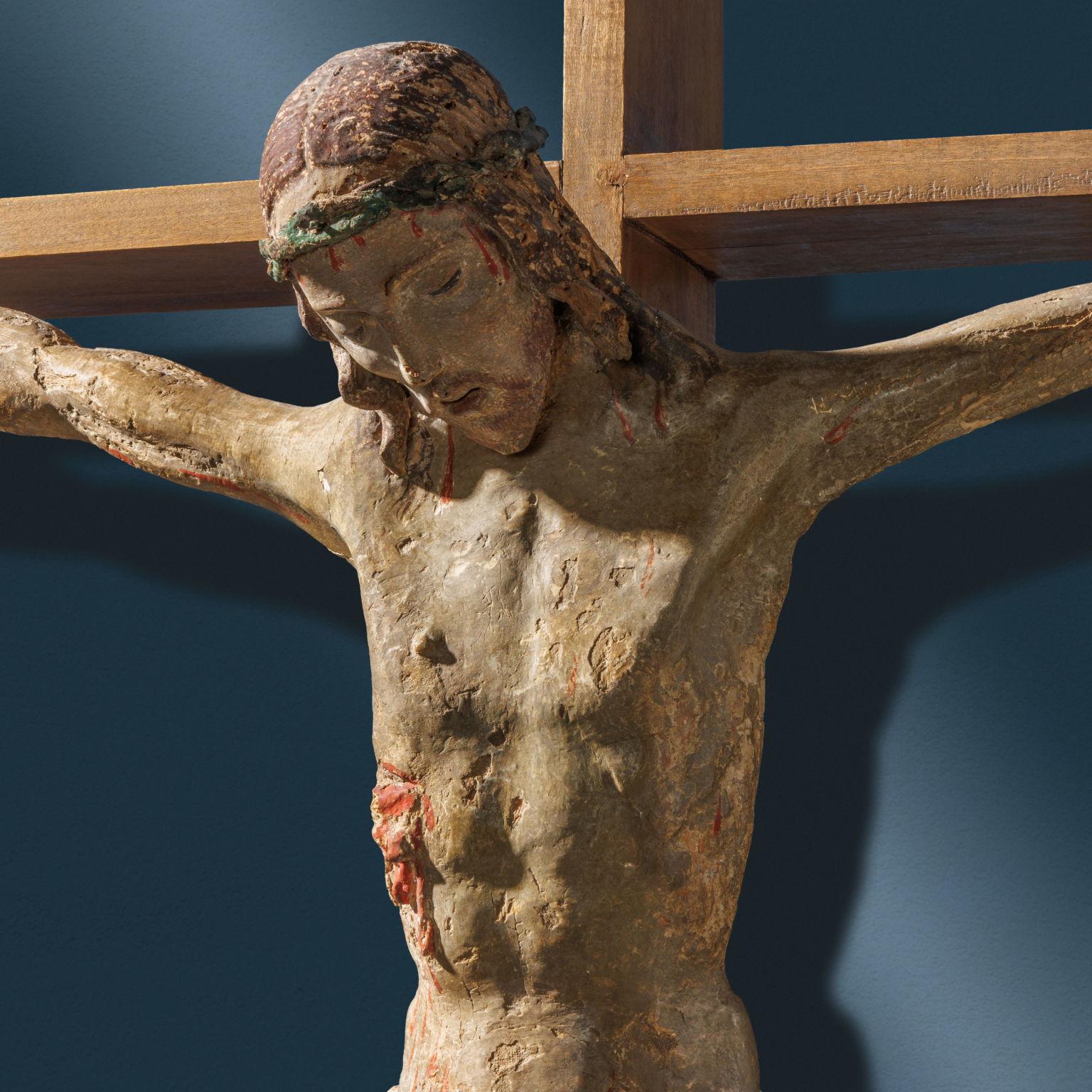Altro Cristo Crocifisso Toscana 1470-1480 ca. in vendita