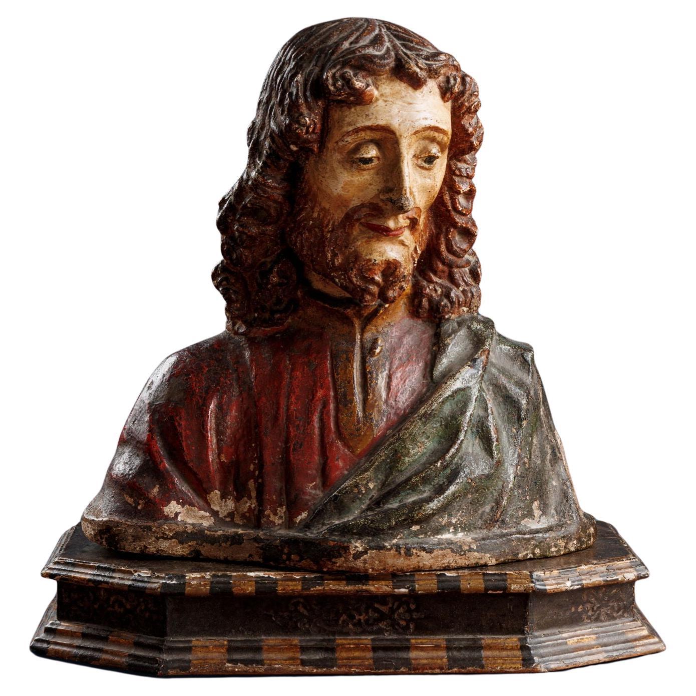 Christus der Erlöser. Andrea Ferrucci und Werkstatt (Fiesole ca. 1465 - 1526) im Angebot
