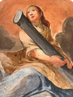 16th century Tuscan Mannerist allegorical religious figurative tempera painting