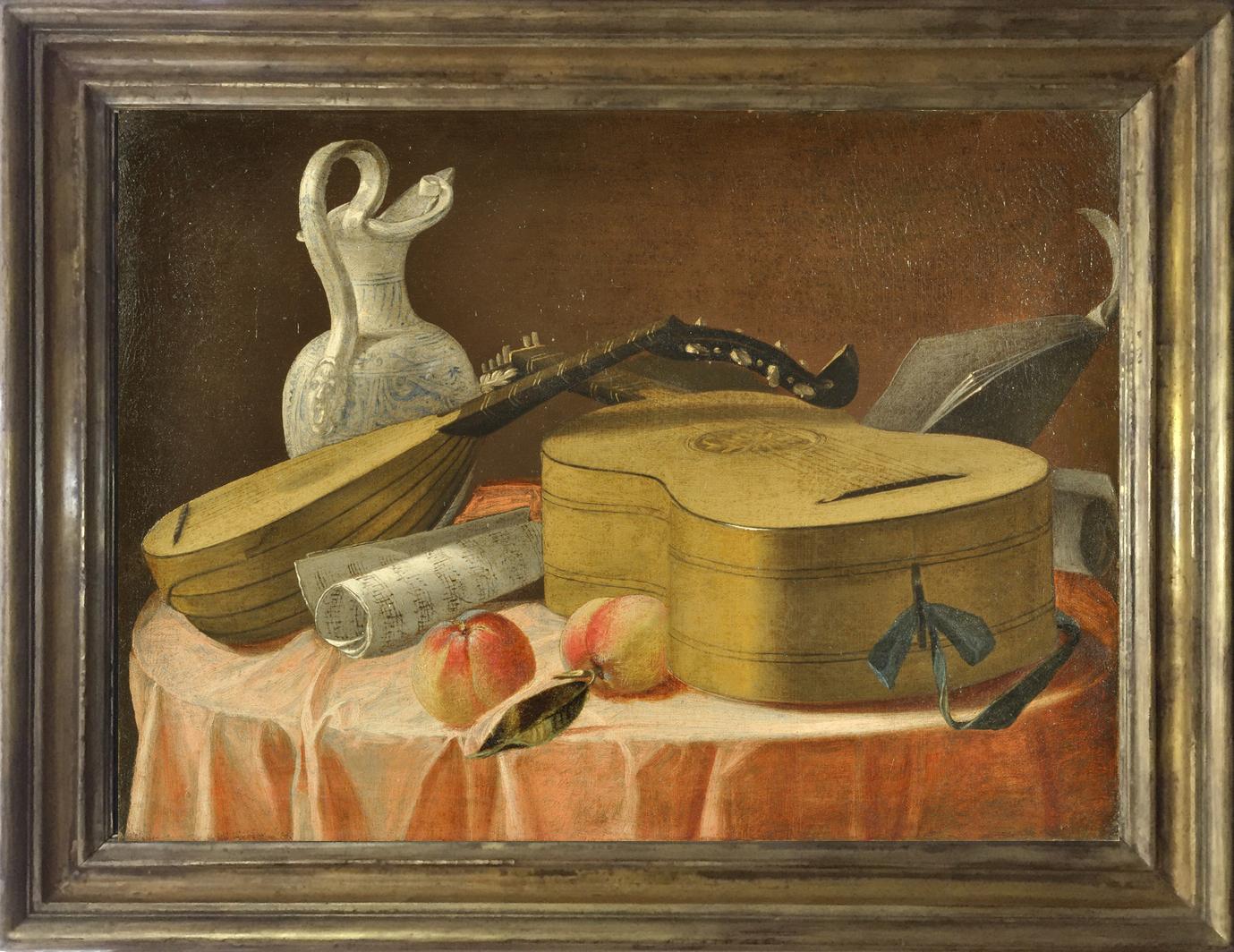 Four still lifes with musical instruments For Sale 3