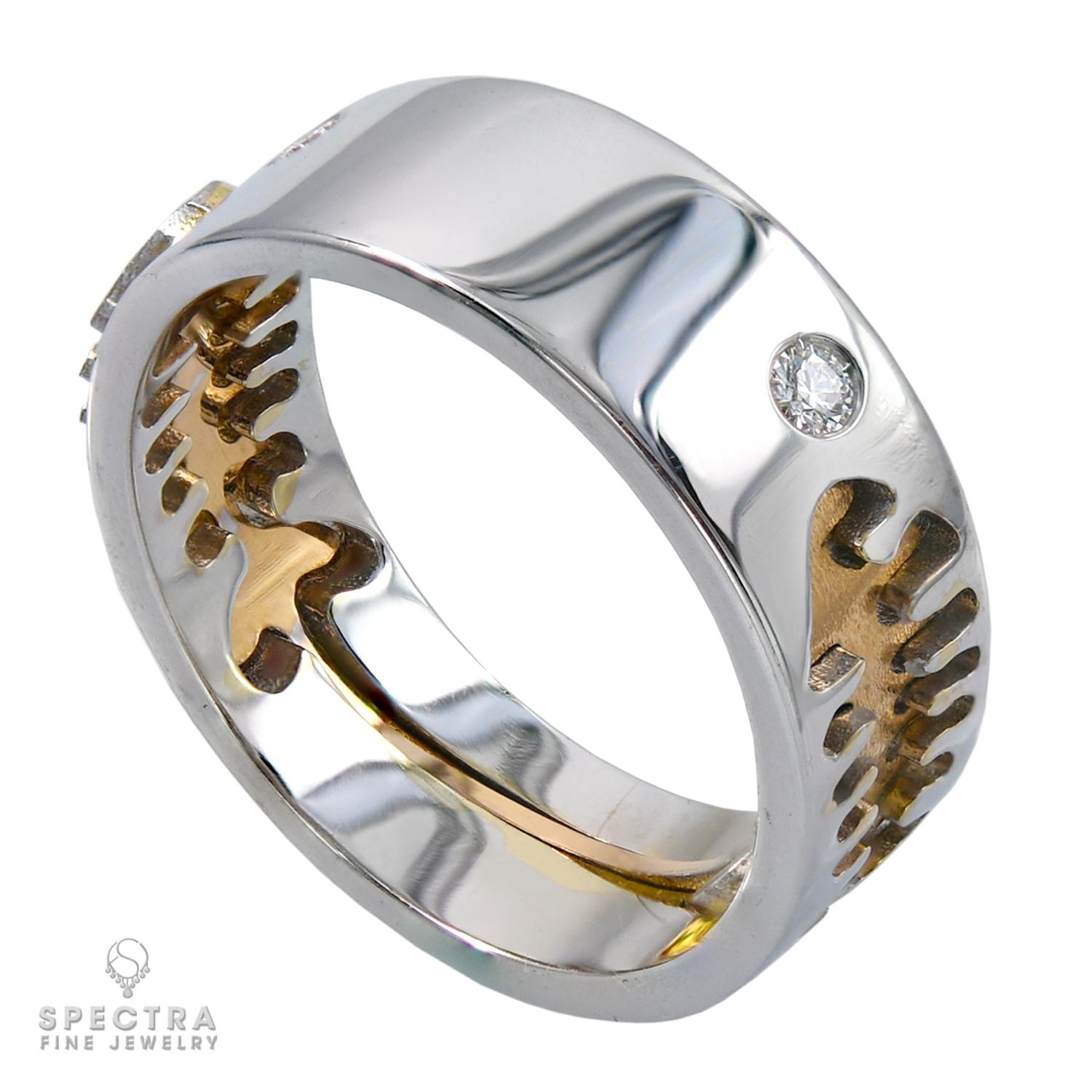 fish bone ring