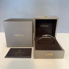 Crivelli Collection "Like" Slim Black TIE Armband