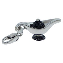 Breloques de lampe Crivelli en or 18 carats et diamants