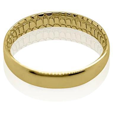 For Sale:  Croc Band in 18ct Yellow Gold
