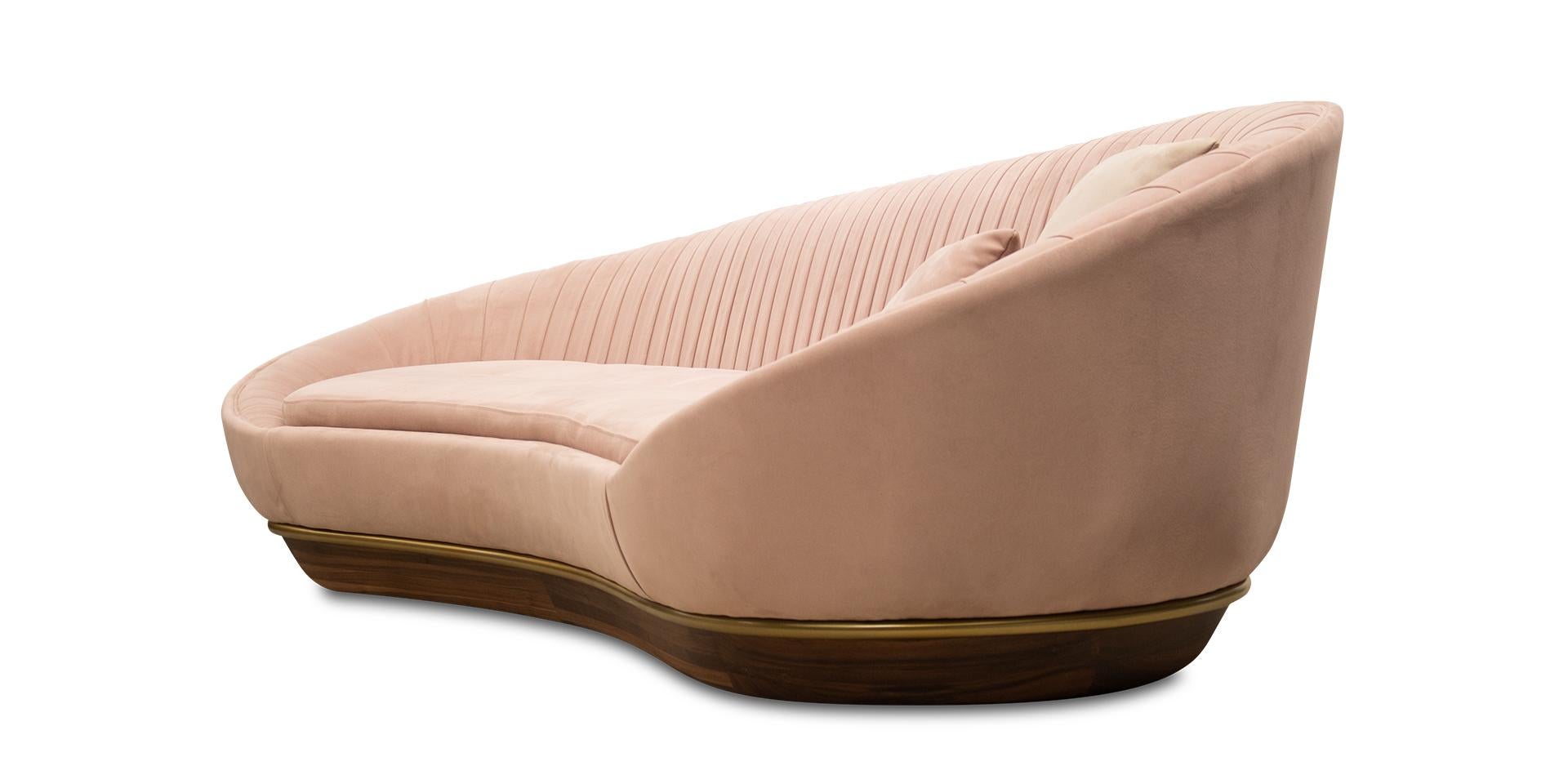 Hand-Crafted Croça Sofa by Alma De Luce For Sale