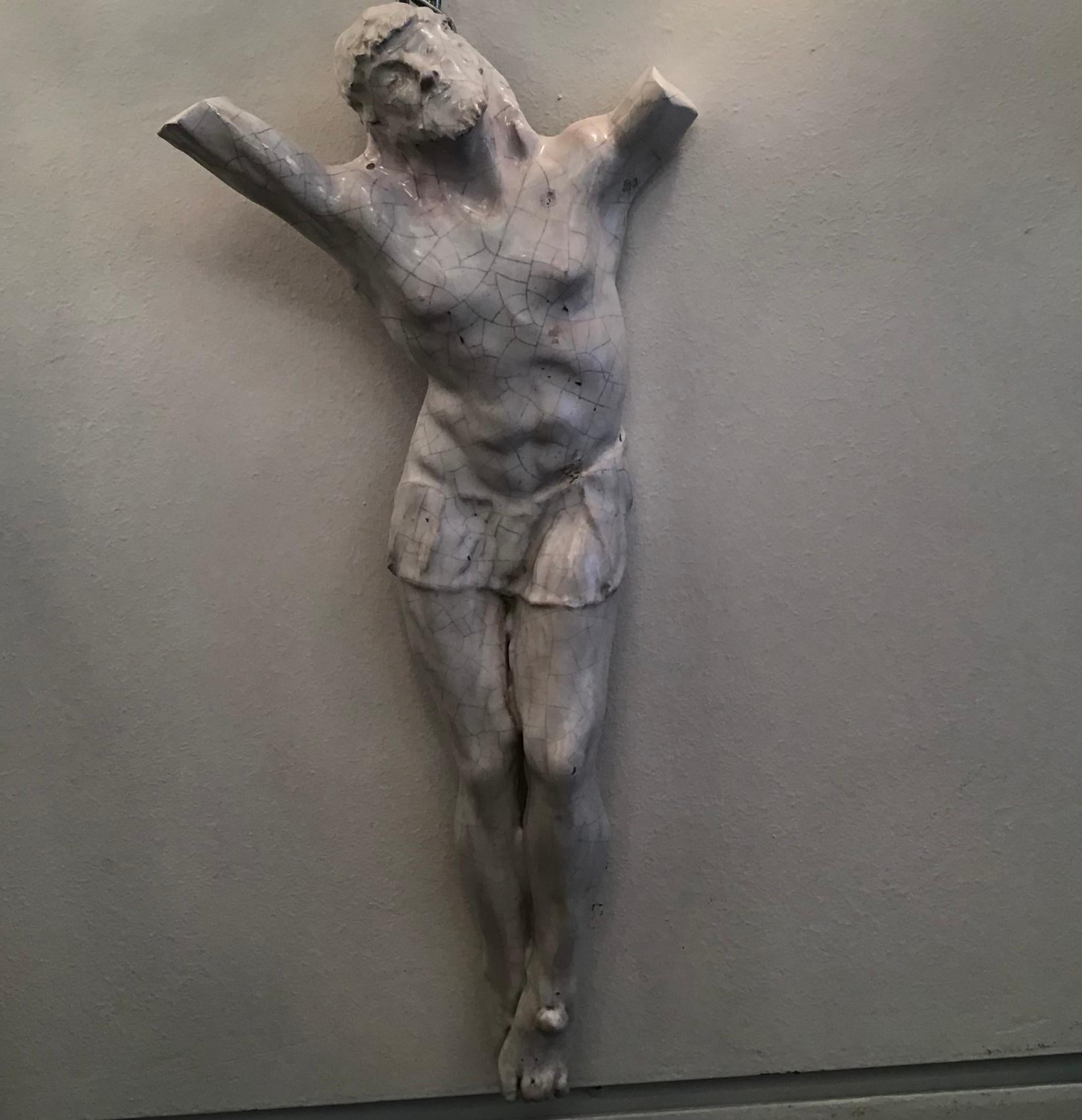 Crocefix Ronzan-Keramik, 1950, Italien im Angebot 2