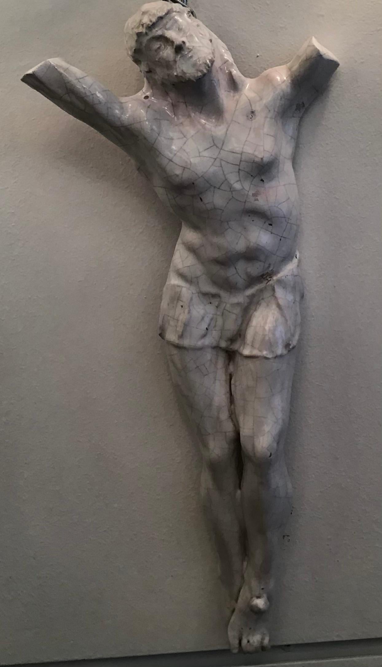 Crocefix Ronzan-Keramik, 1950, Italien im Angebot 3