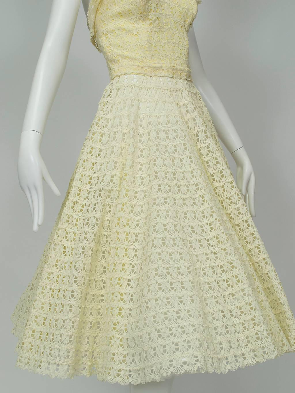 yellow circle skirt