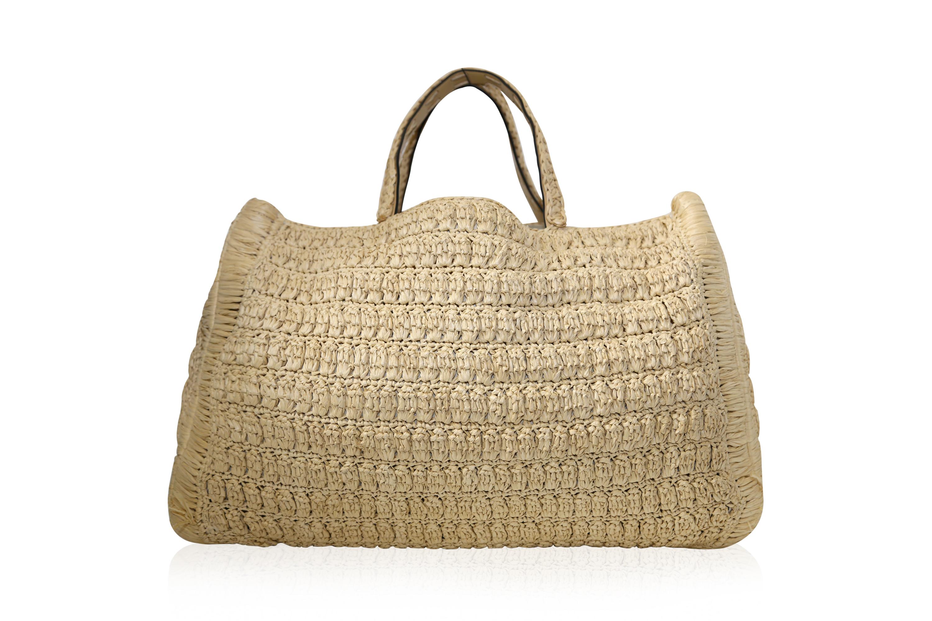 Crochet Tote Bag In Good Condition For Sale In London, GB