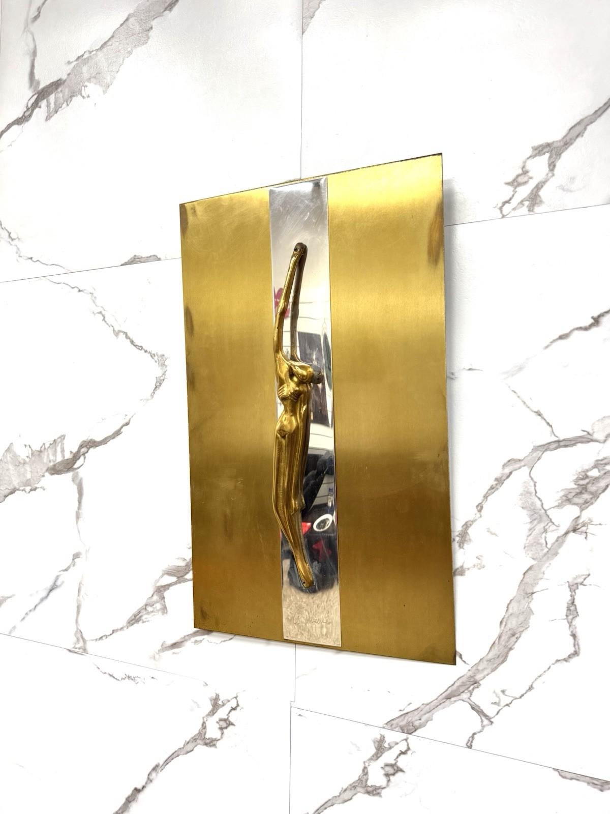 Crocifisso Design Otello Ciullini Cristo Plex Anni ‘70 (Late 20th Century) im Angebot