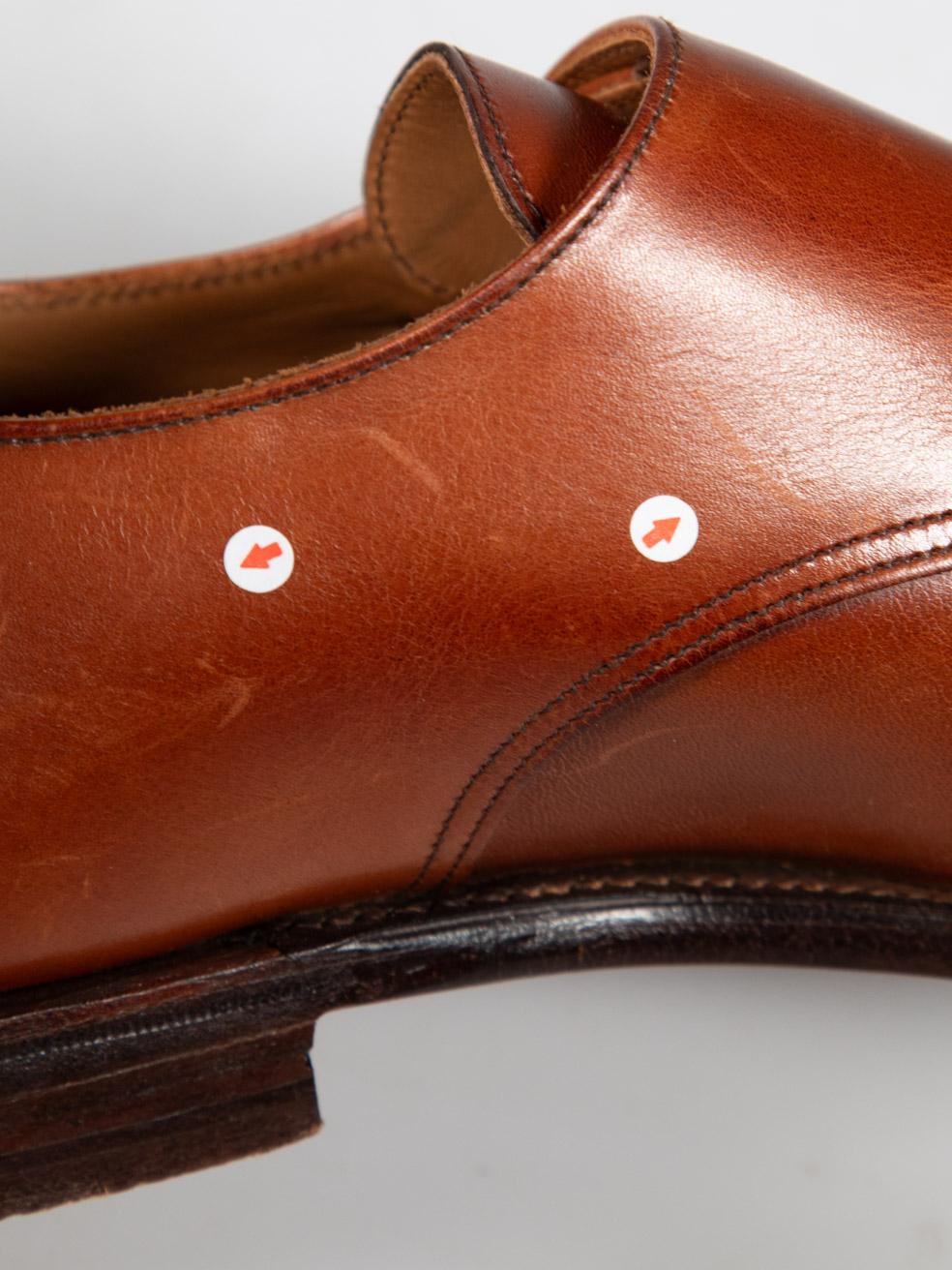 Crockett & Jones Loafers Ruby en cuir marron avec boucle Taille UK 6.5 en vente 3
