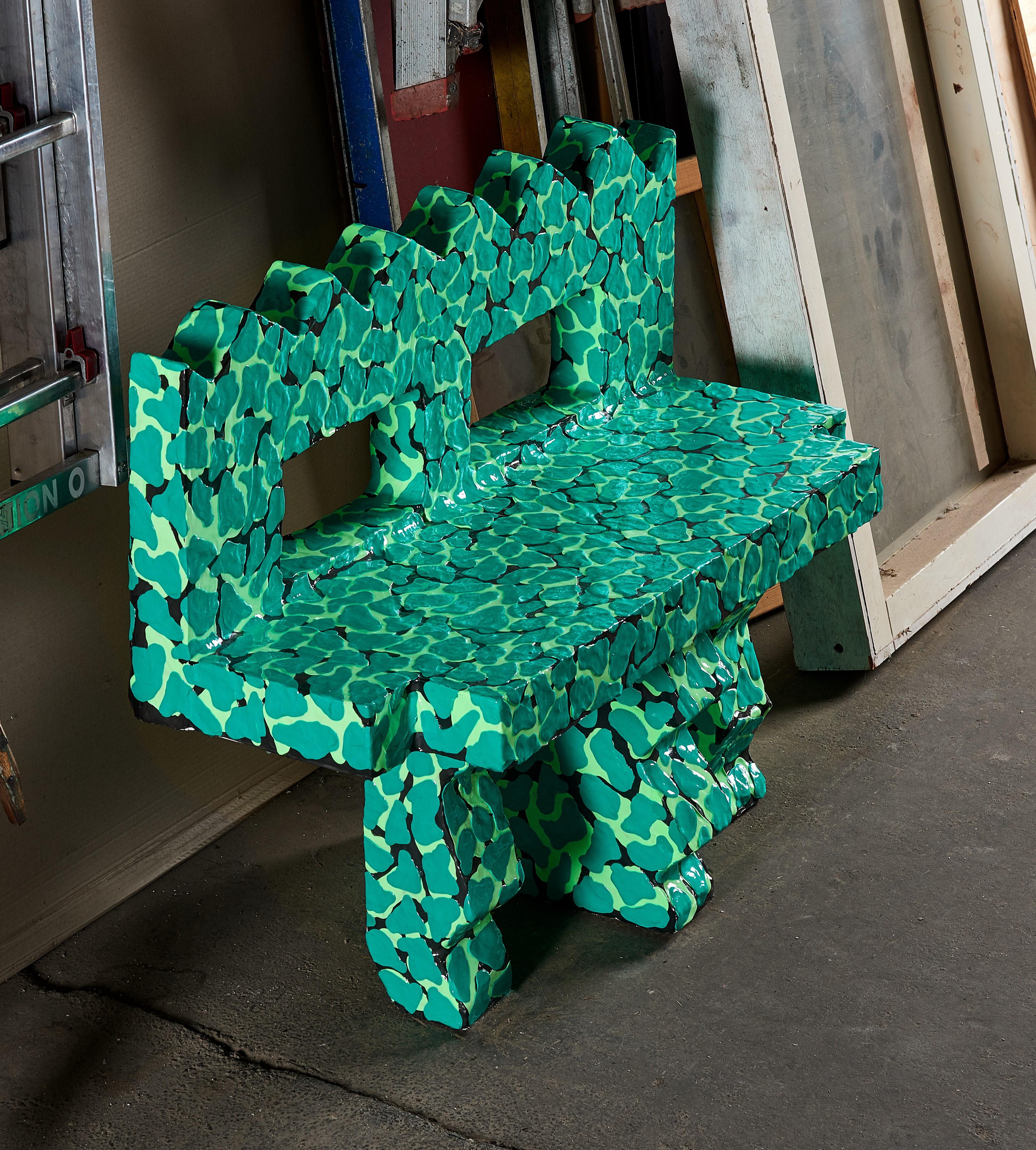 Dutch Crocodile Bench Made in 766 Minutes by Minute Manufacturing