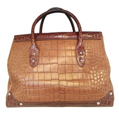 Colombo, Via Spiga Crocodile handbag size Unique