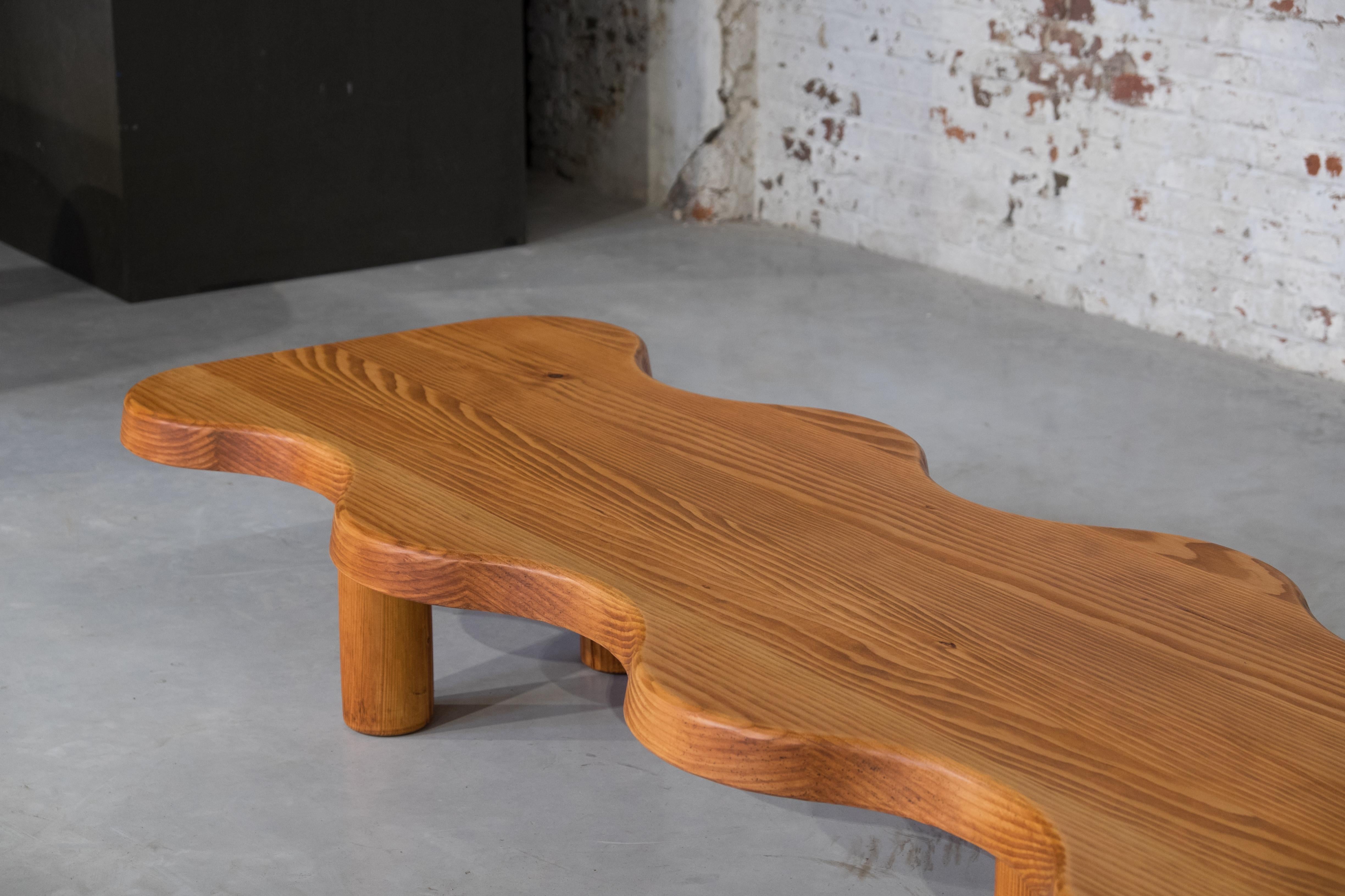 Modern Crocodile Low Table by Atelier Thomas Serruys For Sale