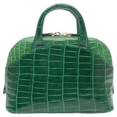 Giòsa Milano Crocodile mini bag size Unique