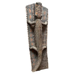 Crocodile Panel carving from Toraja House, Sulawesi, Indonesia, c. 1900