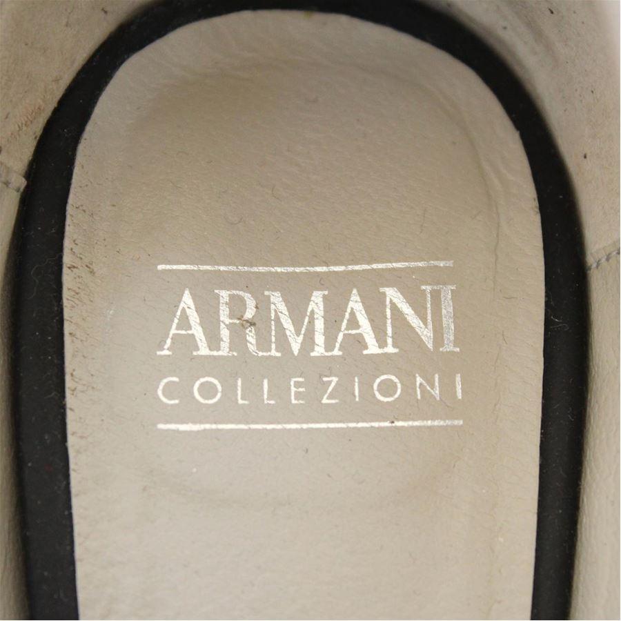 Women's Giorgio Armani Crocodile print sandal size 37
