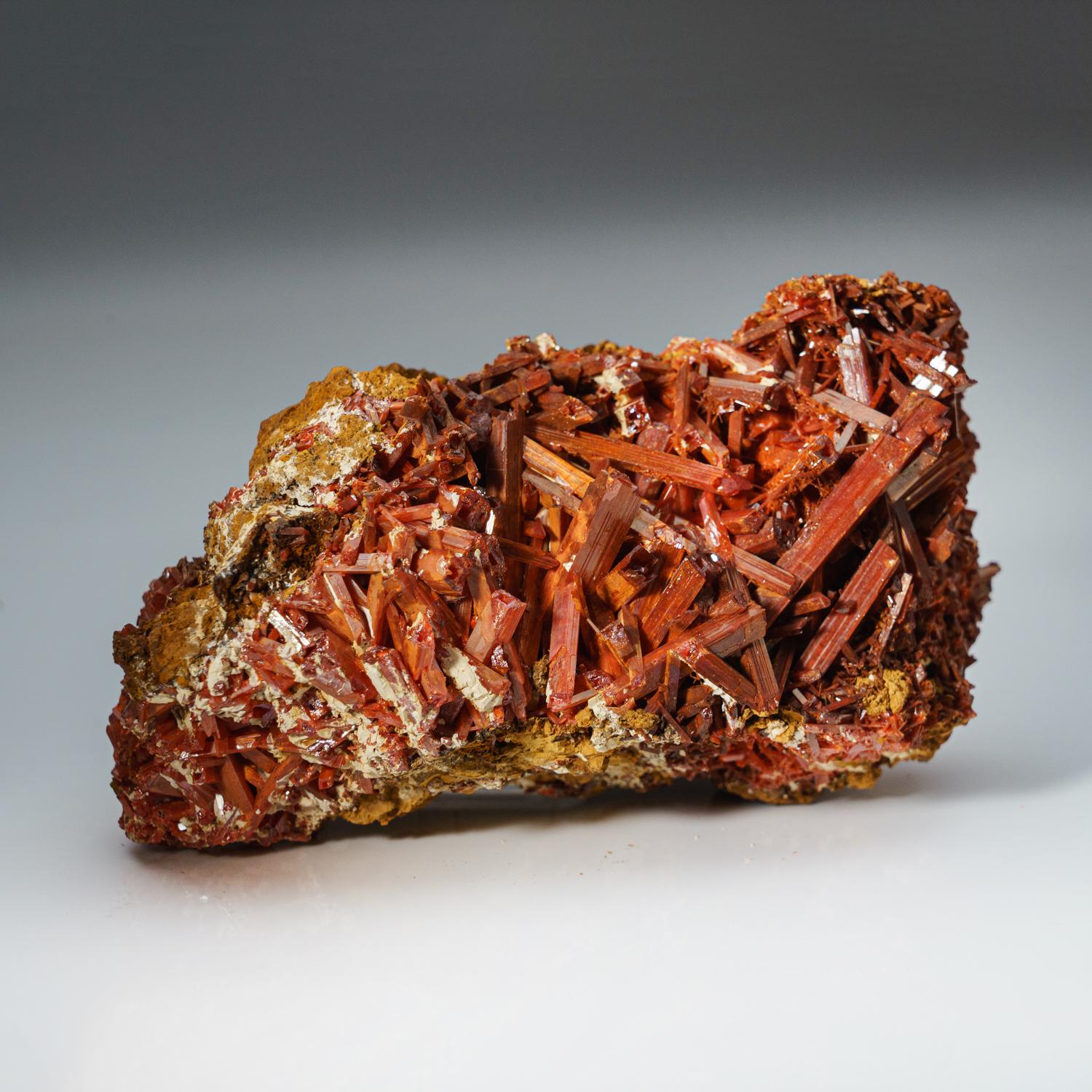18th Century and Earlier Crocoite From Red Lead Mine, Dundas, Tasmania, Australia For Sale