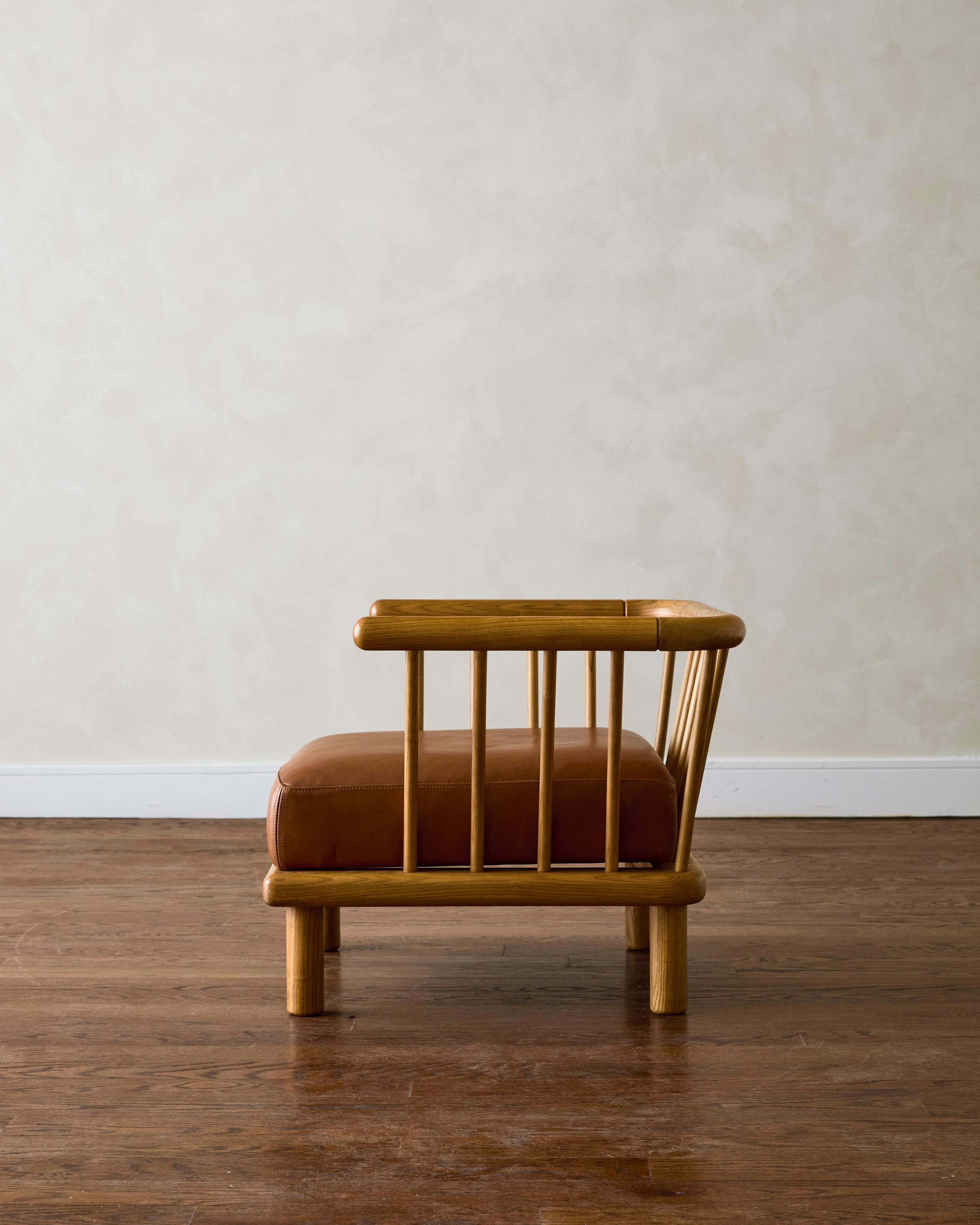 Mid-Century moderno Poltrona Croff di Ettore Sottsass per la Serie Casa Nova, ridipinta in broccato in vendita