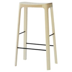 Tabouret de bar Crofton avec cadre en bois de pin naturel par Daniel Schofield