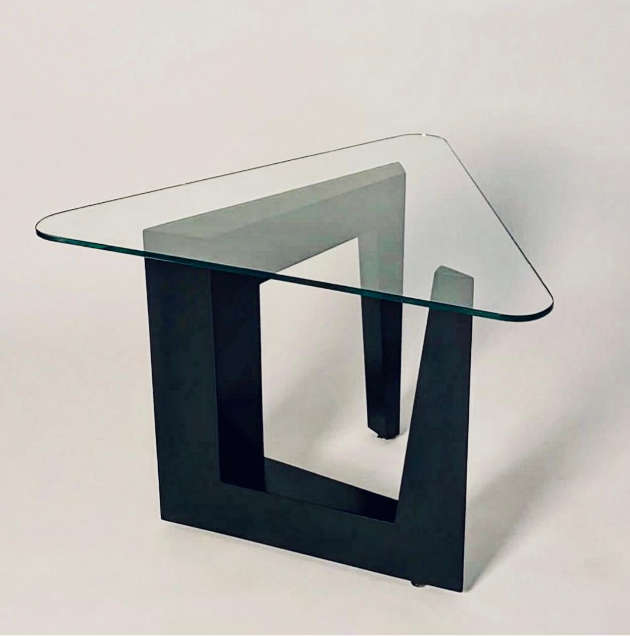 Ébénisé CROISÉ Table d'appoint en vente