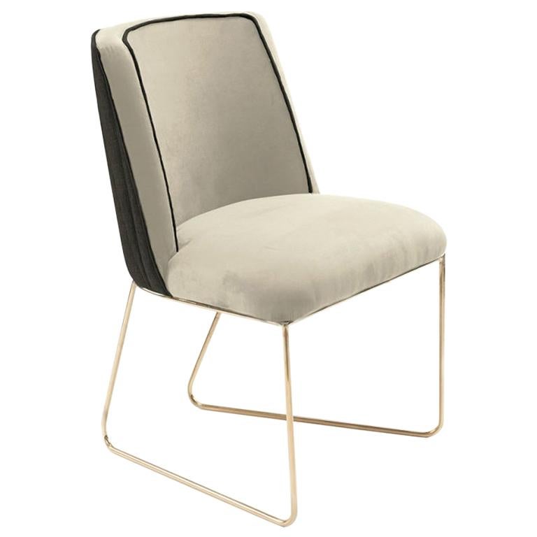 Croix I Chair Brass For Sale