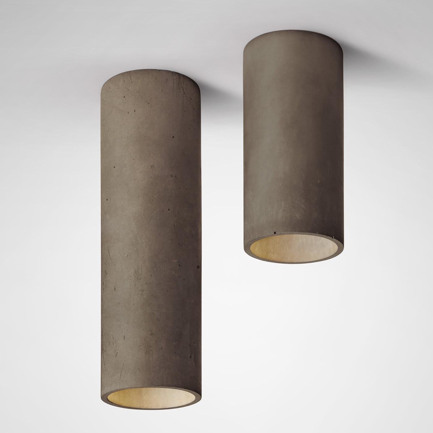 Cromia Large Brown Ceiling Lamp Italiano en venta