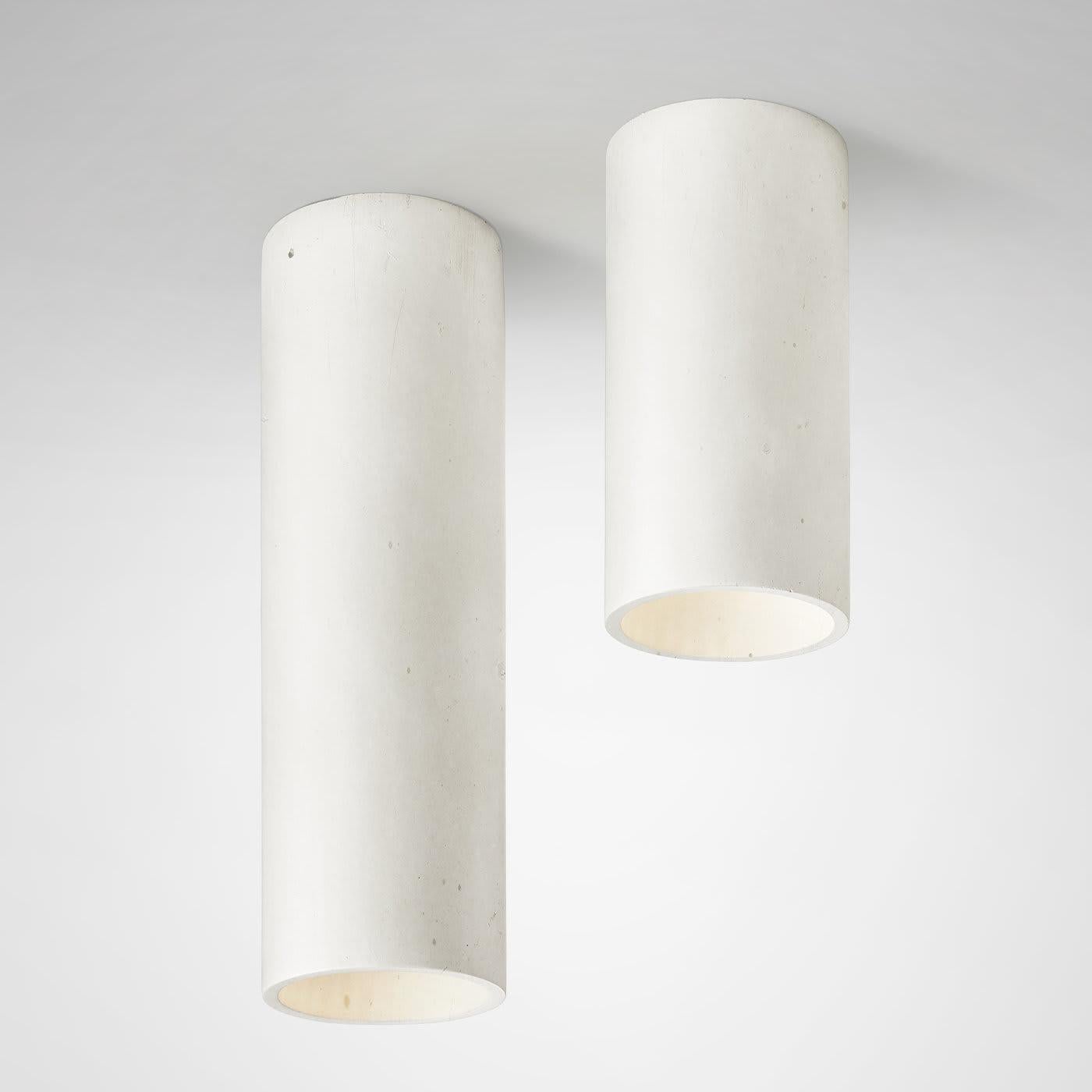 Cromia Large Ivory Pendant Cemento en venta