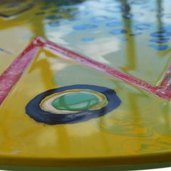 Cromia Multicolor Iron Side Table #2