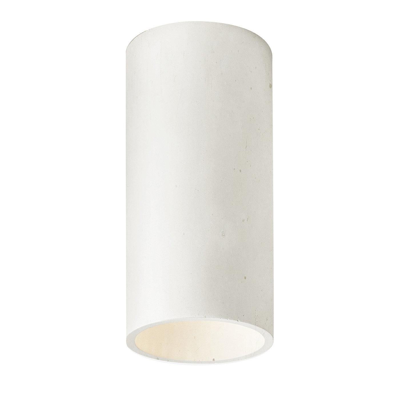 Italian Cromia Small Ivory Ceiling Lamp by Plato Design For Sale