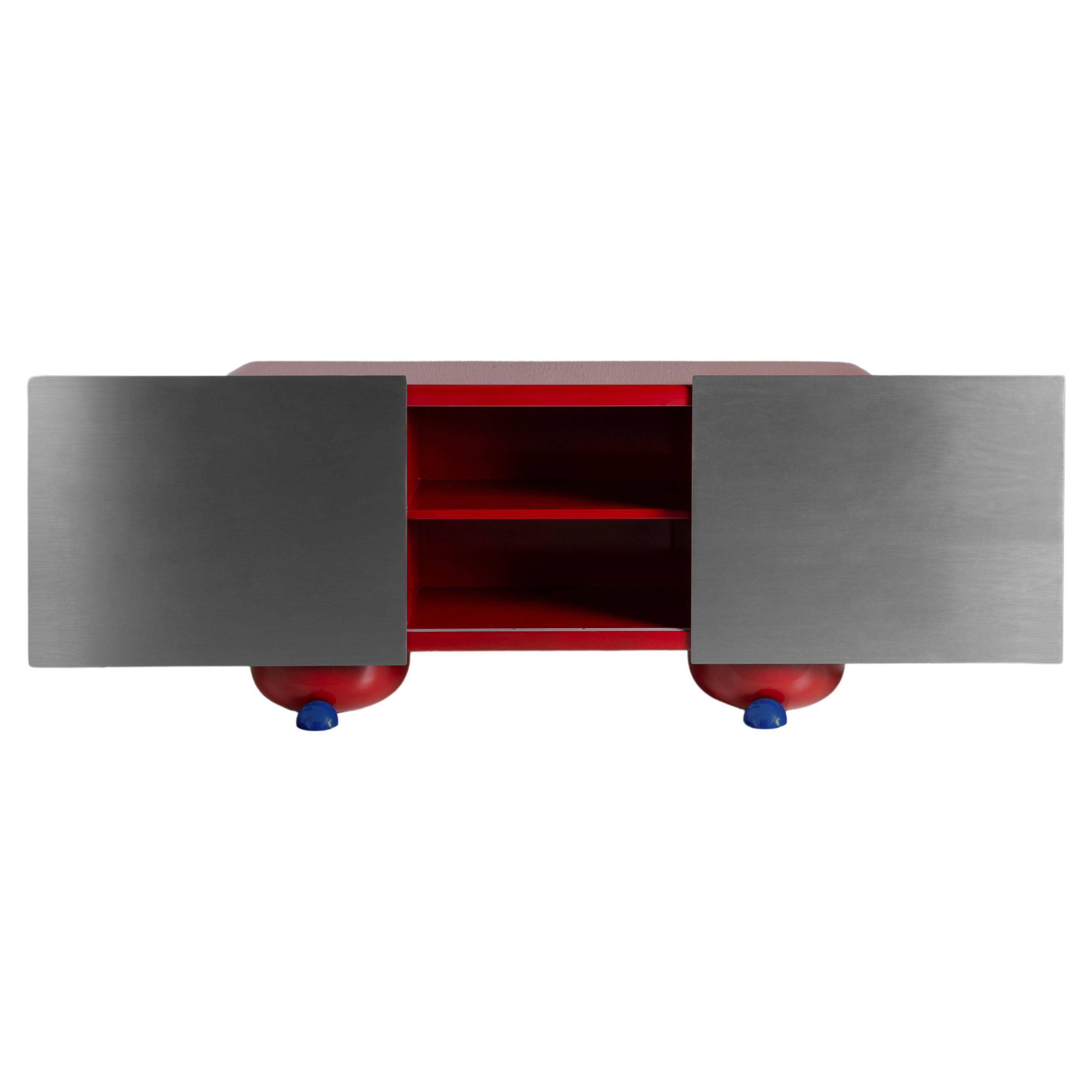 Cromo (II) Console by Breuer For Sale