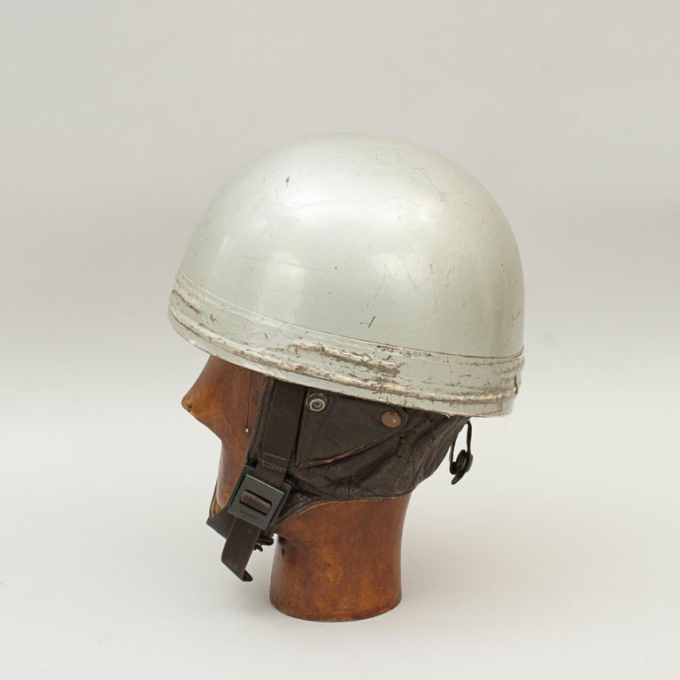 Cromwell Motorcycle Helmet, ACU Approved Pudding Basin Racing Helmet