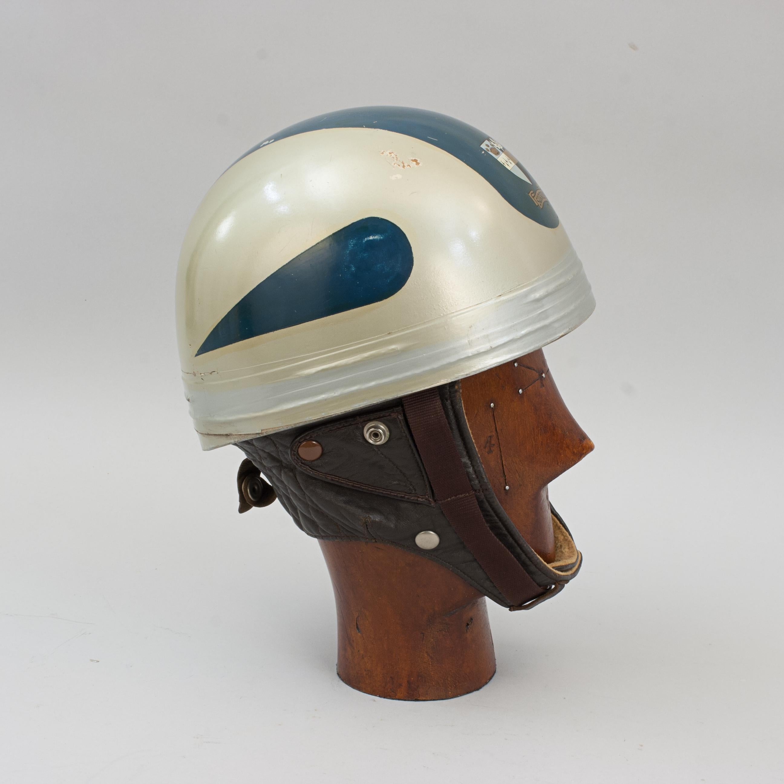 Cromwell Motorrad Helm (Leder) im Angebot